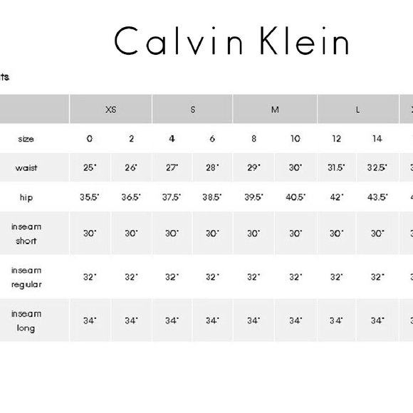 Calvin Klein Women office Pants Black Size 10Wide - Picture 4 of 4